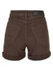 Urban Classics Urban Classics Damen Ladies Colored Strech Denim Shorts in brown