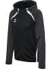 Hummel Reißverschluss Jacke Daumenlöcher Hmllead Damen in BLACK/ASPHALT