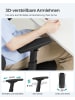 SONGMICS Bürostuhl Kime in Schwarz - (B)60 x (H)130 x (T)65 cm