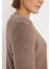 Cecil Bluse in Chocolate Mousse Melange