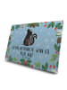 Mr. & Mrs. Panda Advents-Teekalender Stinktier Sitzen mit Spruch in Eisblau