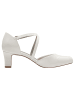 Jana Pumps in WHITE PATEN