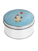 Mr. & Mrs. Panda Aufbewahrungsbox Pinguin Luftballon ohne Spruch in Eisblau