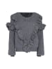 faina Damen Pullover in GRAU MELANGE