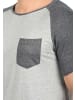 INDICODE Rundhalsshirt IDGresham in Grau