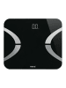 Wenko Analysewaage LED mit Bluetooth Schwarz in Schwarz