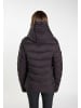 faina Gesteppte Winterjacke in Schwarz