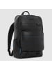 Piquadro B2 Revamp Rucksack RFID Schutz Leder 43 cm Laptopfach in nero