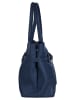 Cluty Handtasche echt Leder in blau