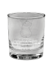 Mr. & Mrs. Panda Whiskyglas Bär Schulterblick mit Spruch in Transparent