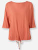 WITT WEIDEN Fledermaus-Shirt in papaya