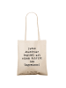 Mr. & Mrs. Panda Shopper Spruch Ungewissheit akzeptieren mit Spruch in Creme