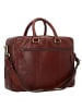 Leonhard Heyden Cambridge Aktentasche Leder 40 cm in rotbraun