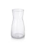 relaxdays Blumenvase in Transparent - (H)20 x Ø10,5 cm