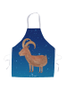 Mr. & Mrs. Panda Küchenschürze Sternzeichen Steinbock ohne Spruch in Sternenhimmel Blau