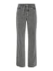 Pieces Wide Fit Jeans in Medium Grey Denim