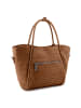 FREDs BRUDER Layer Shopper Tasche Leder 26 cm in desert brown
