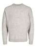 Aprel Strickpullover in Light Grey Melange