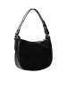 faina Damen Schultertasche Mit Strass in Schwarz