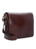 Leonhard Heyden Cambridge Messenger Leder 32 cm Laptopfach in rotbraun