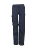 Trollkids Zip-Off Hose "Oppland Slim Fit" in Marineblau