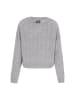 DreiMaster Women Sweater in light grey melange