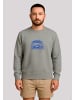 F4NT4STIC Sweatshirt Retro Car Japanese Streetstyle in grau meliert