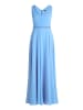 Vera Mont Abendkleid mit Plissee in Paris Blue