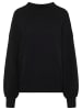 RISA Oversized Strick Pullover in Schwarz