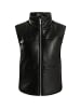 DreiMaster Vintage Damen Lederweste in Schwarz