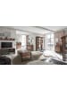Furn.Design Couchtisch Eiche Stirling, Matera grau, Beistelltisch 113 x 67 cm