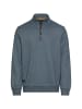 Camel Active Sweatshirt mit Troyerkragen in Tintenblau