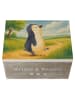 Mr. & Mrs. Panda Geschenkbox Pinguin mHerzieren Design ohne Spruch in Weiß