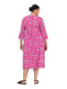 Ulla Popken Kleid in helles fuchsia
