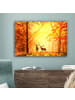 MuchoWow Leinwand bilder Herbsthirsche (BxH)