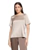 Betty Barclay Schlupfbluse mit Rundhalsausschnitt in Taupe