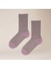 Kunert Socken Honeycomb Fashion in smoked mauve