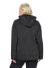 Ulla Popken Sweatjacke in schwarz
