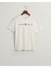 Gant T-Shirt in eggshell