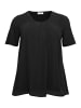 sheego Blusenshirt in schwarz