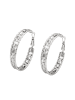 faina Women Hoop Earrings in Silver
