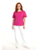 Shape Of You Blouse in Fuchsia