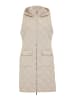 Threadbare Langweste in Taupe