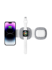 TechProtect QI15W-A32 3in1 MagSafe Ladegerät Grau