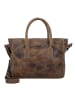 Greenburry Vintage Shopper Tasche Leder 36 cm in brown
