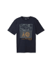 Tom Tailor Print T-Shirt für Herren in kombi