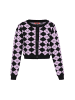 myMo ROCKS Cardigan in black lilac