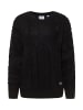 Carlo Colucci Strickpullover Fazzi in Schwarz