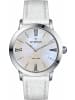 Eterna Quarzuhr für Damen in silber