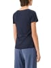 s.Oliver BLACK LABEL T-Shirt in Blau